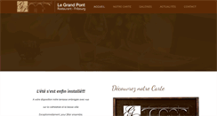 Desktop Screenshot of legrandpont.ch